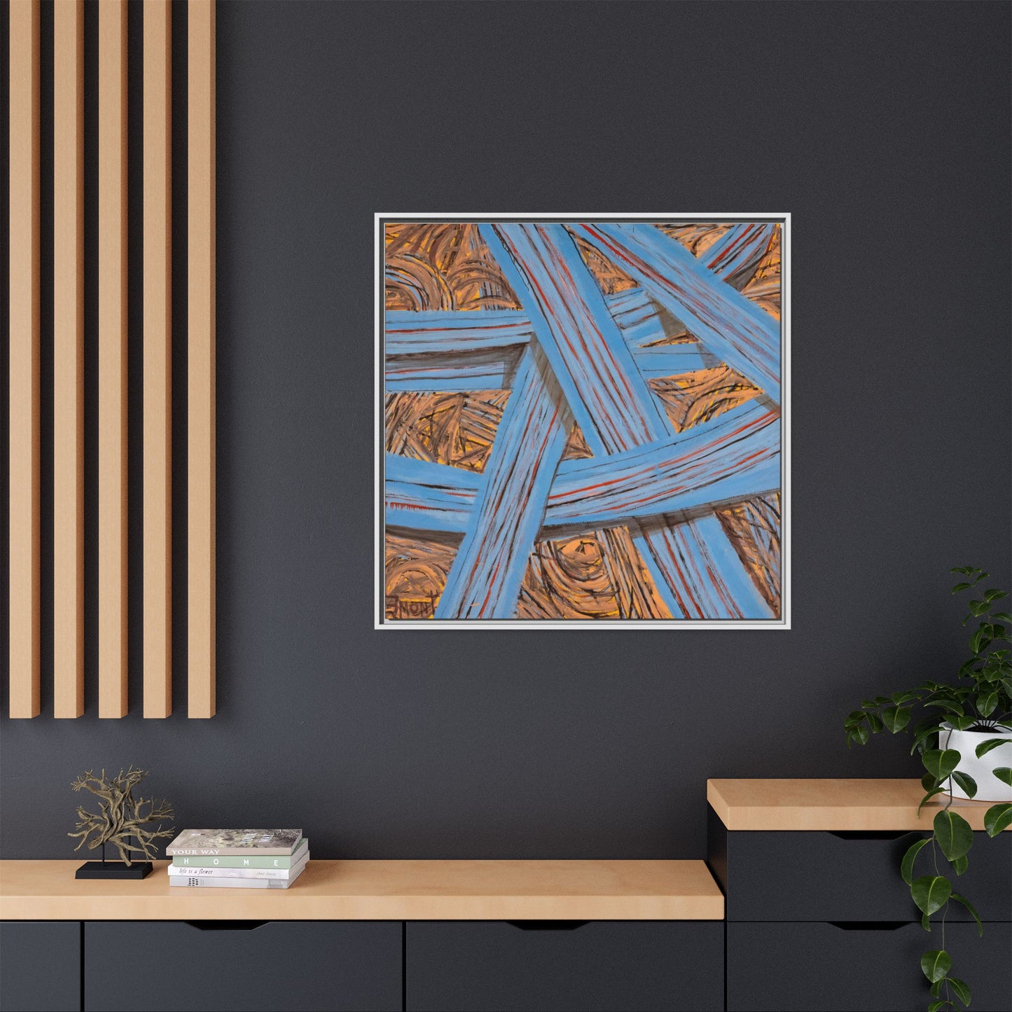 Abstract Wall Print on Canvas
