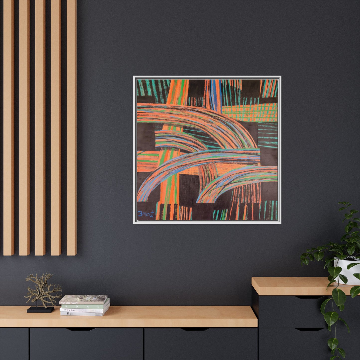 Colorful Abstract by Monte Dean