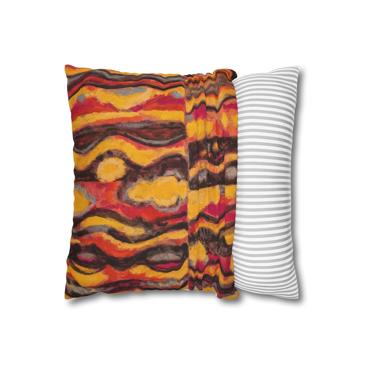 Original design Spun Polyester Square Pillowcase