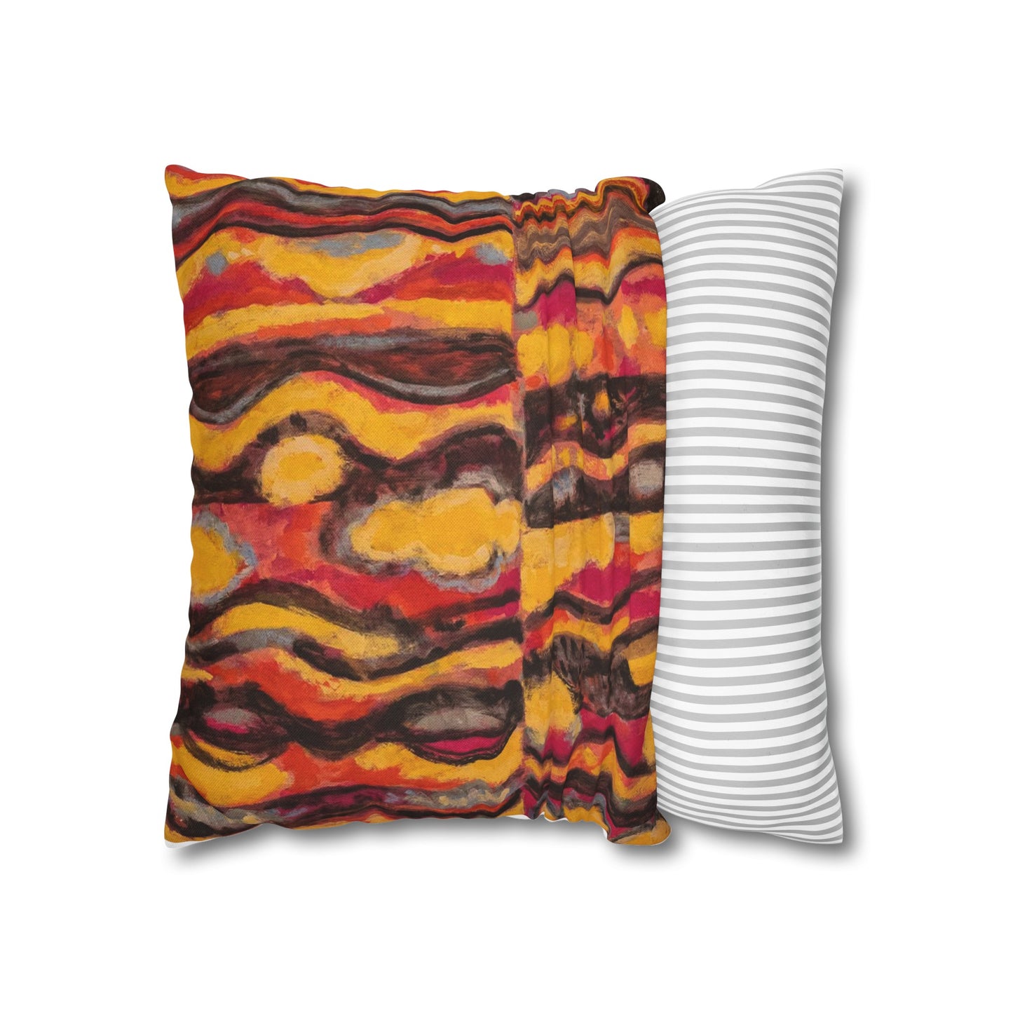 Original design Spun Polyester Square Pillowcase