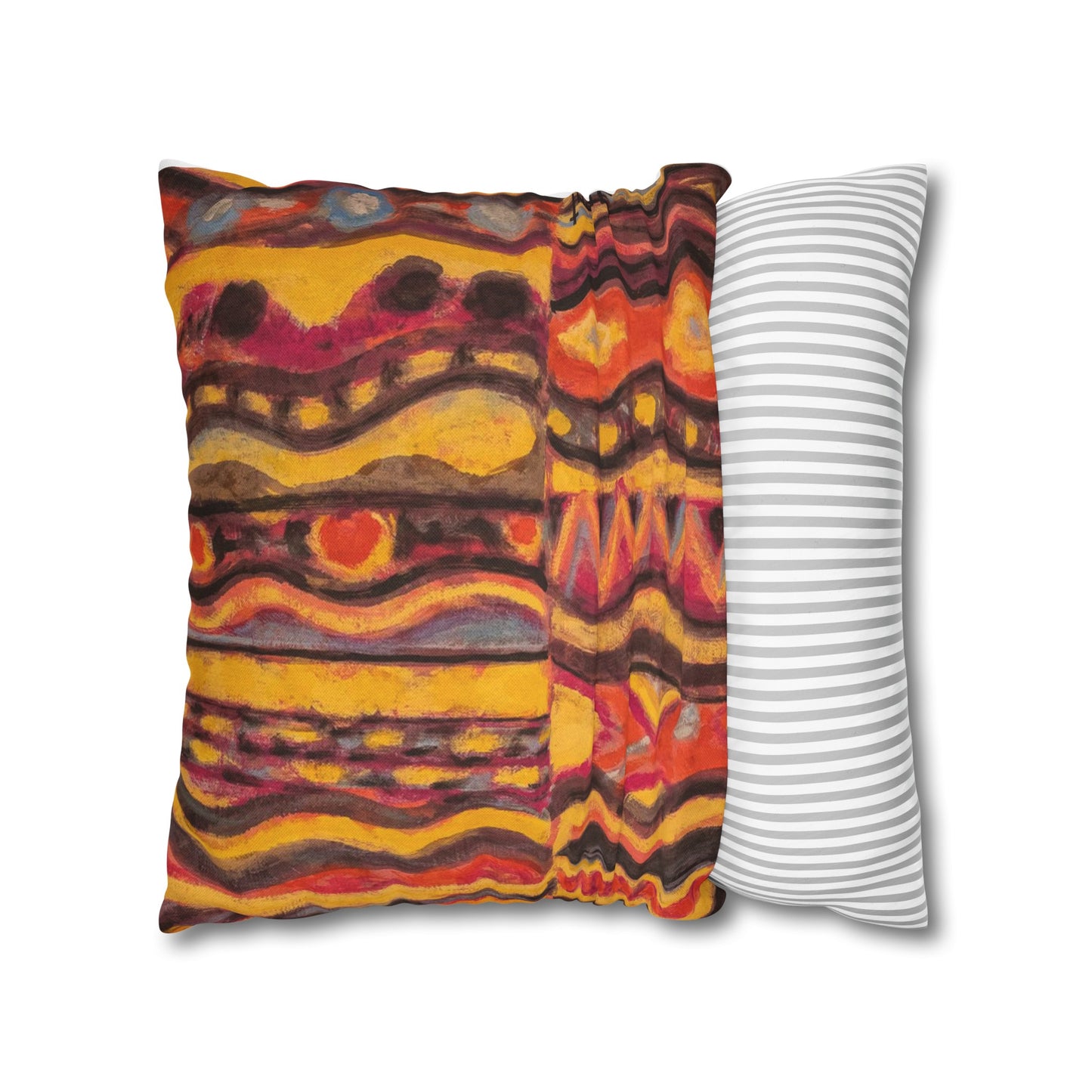 Original design Spun Polyester Square Pillowcase