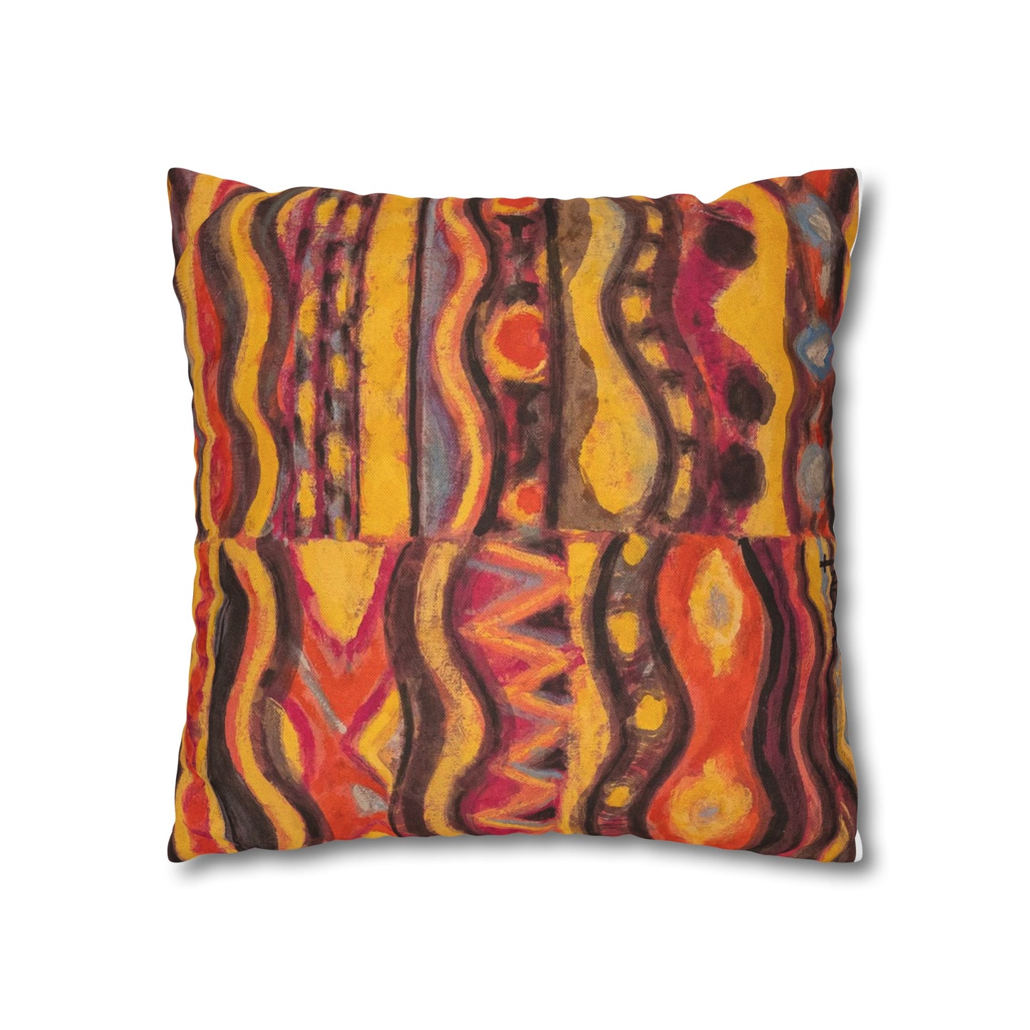 Original design Spun Polyester Square Pillowcase