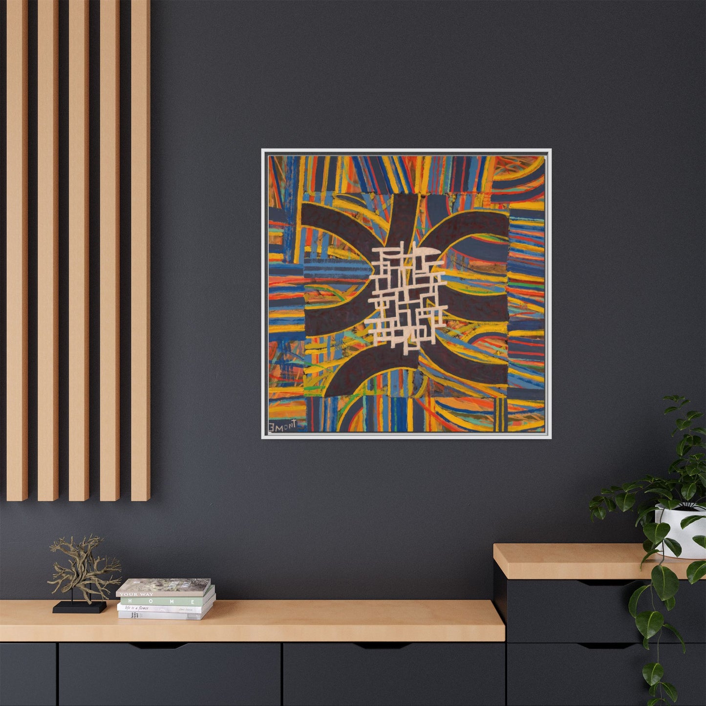 Large vibrant wall Art