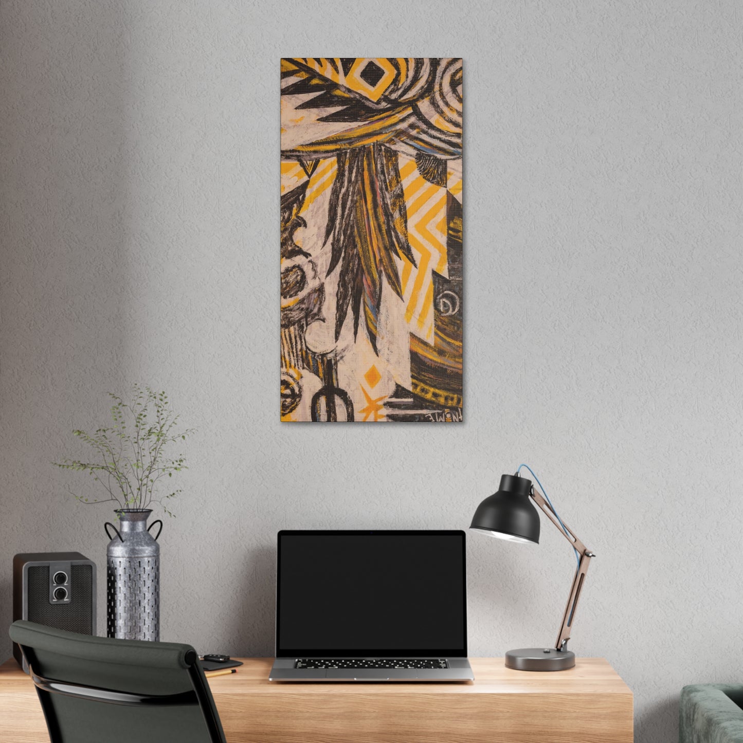 Abstract Stretched Canvas