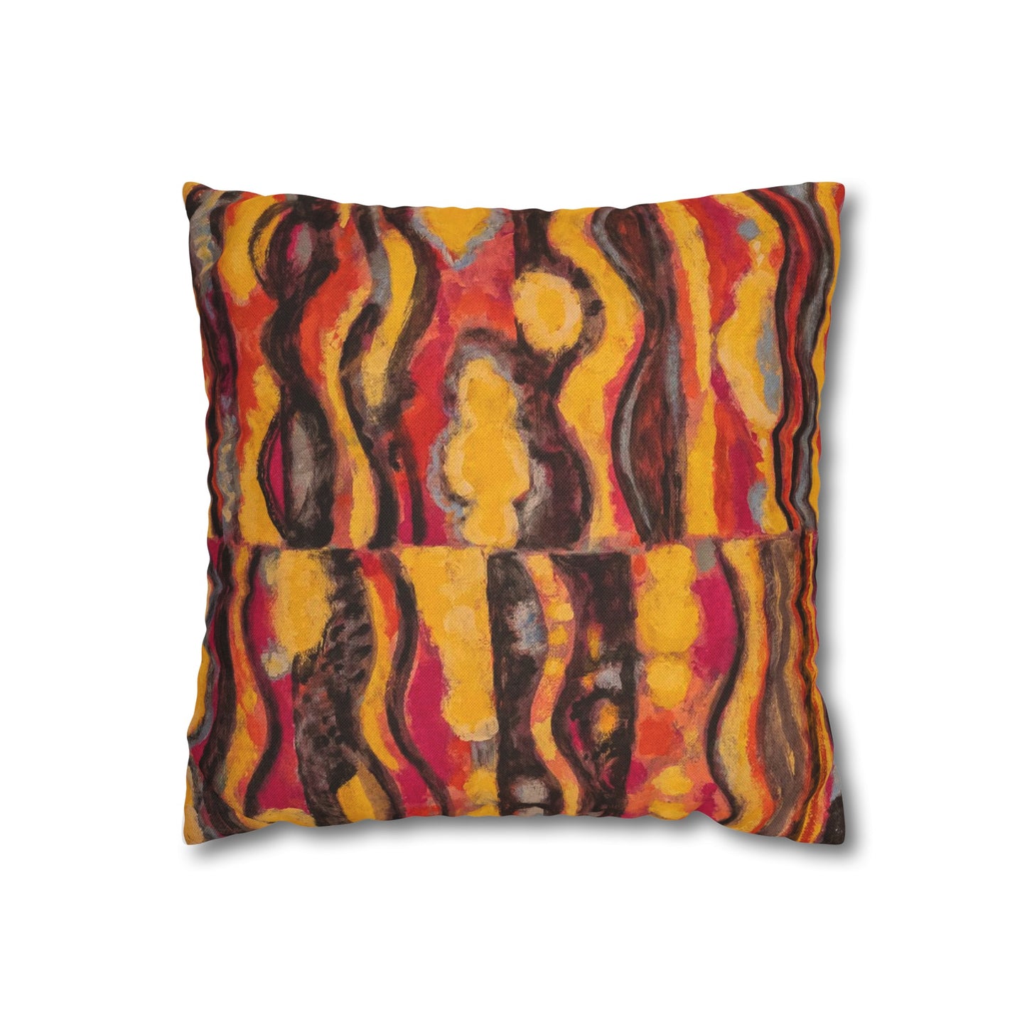Original design Spun Polyester Square Pillowcase