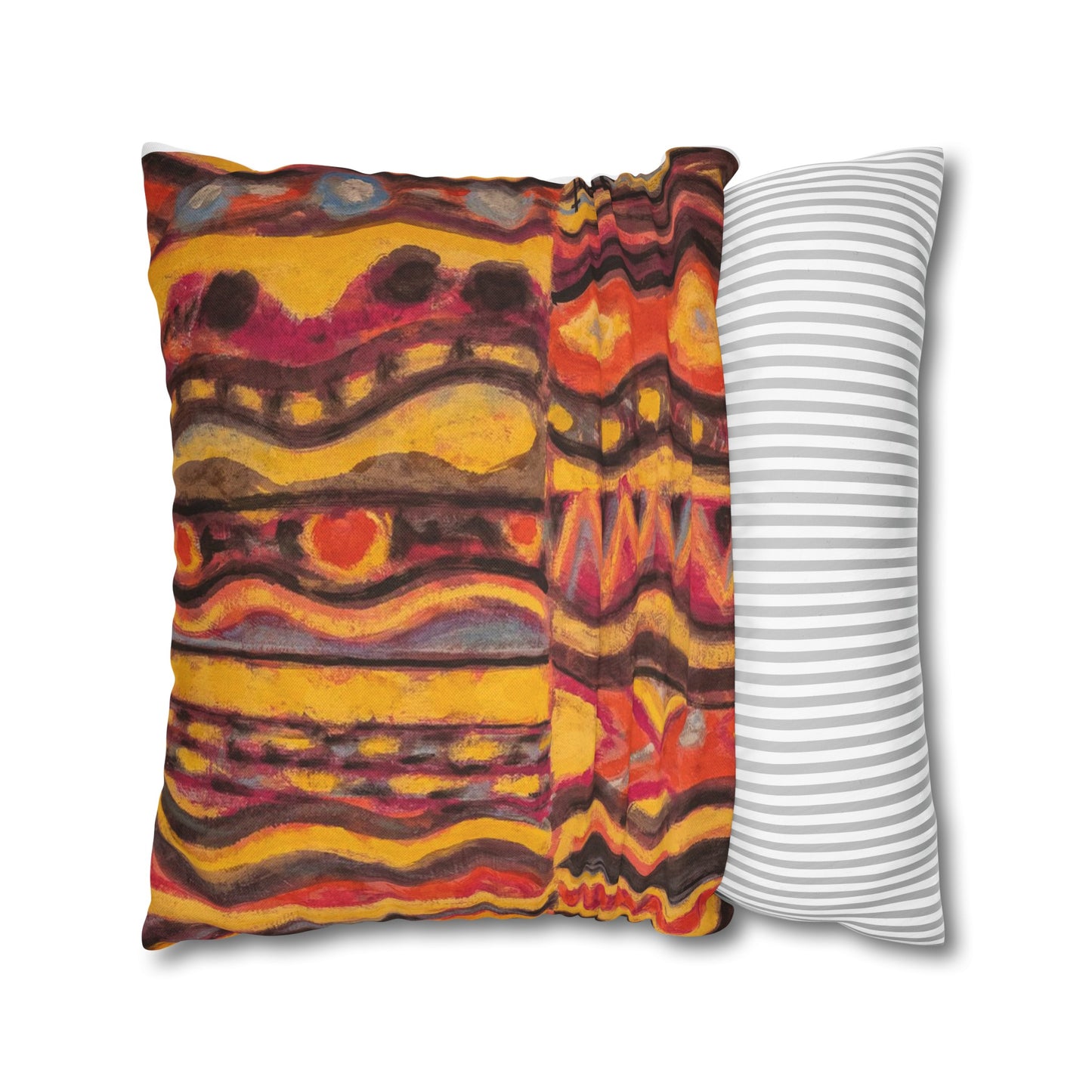 Original design Spun Polyester Square Pillowcase