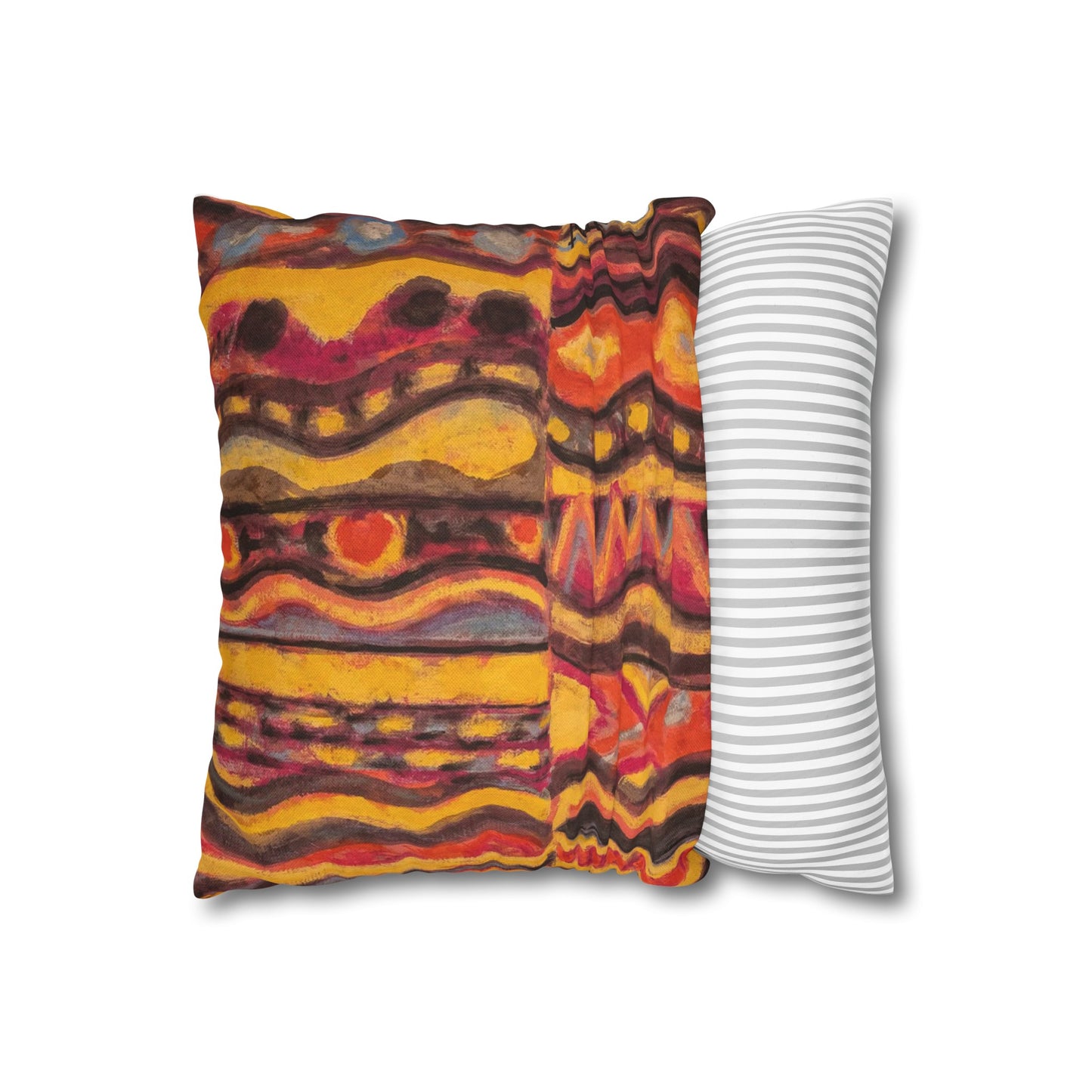 Original design Spun Polyester Square Pillowcase