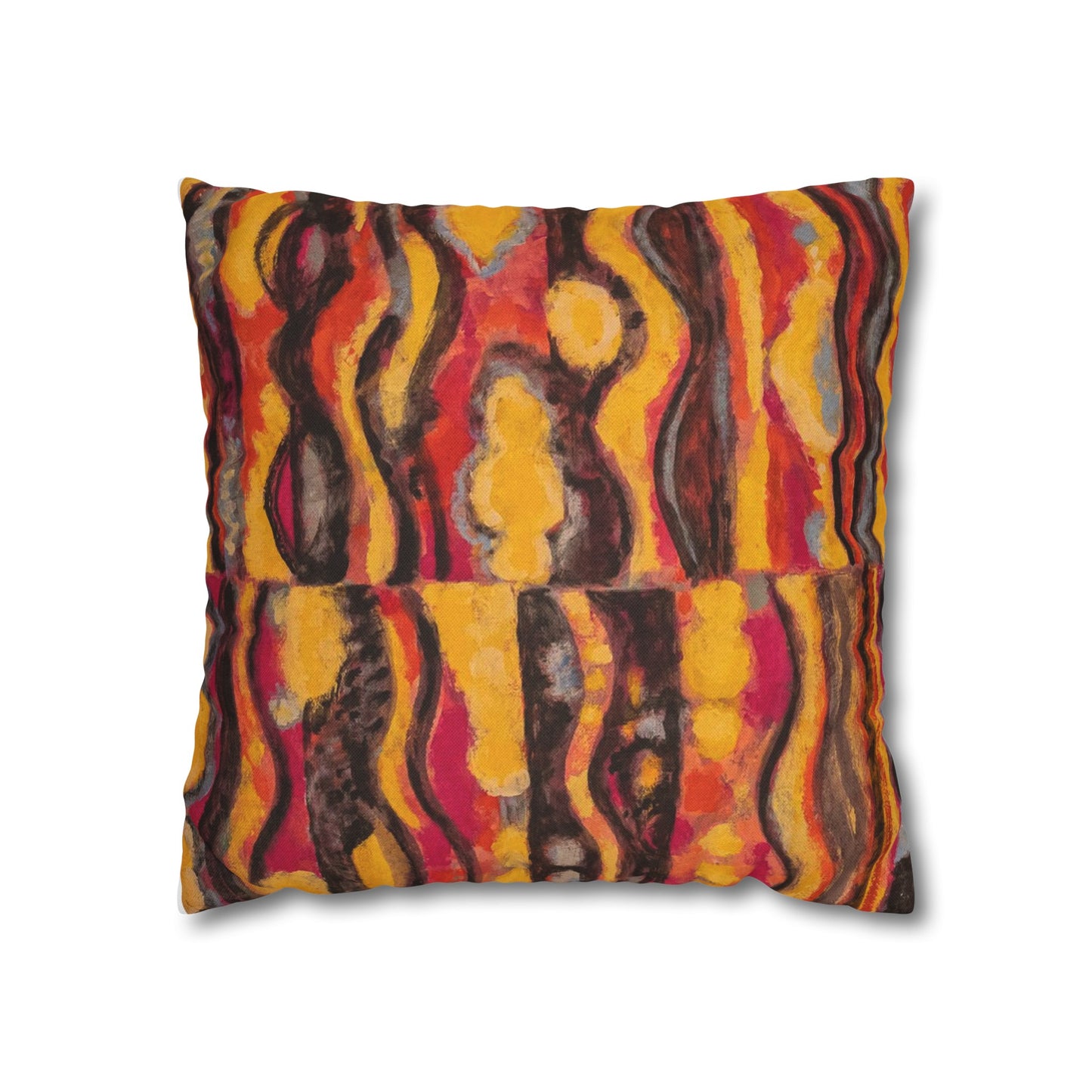 Original design Spun Polyester Square Pillowcase