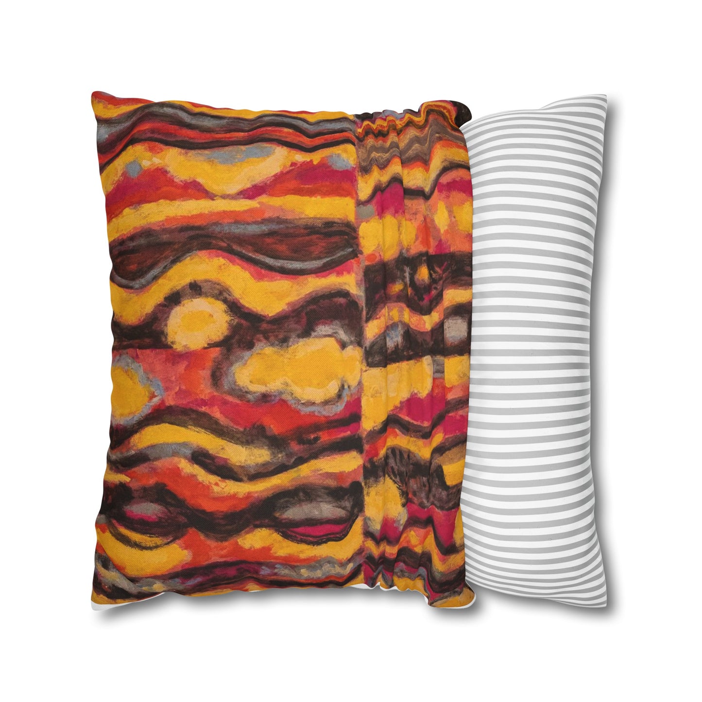 Original design Spun Polyester Square Pillowcase