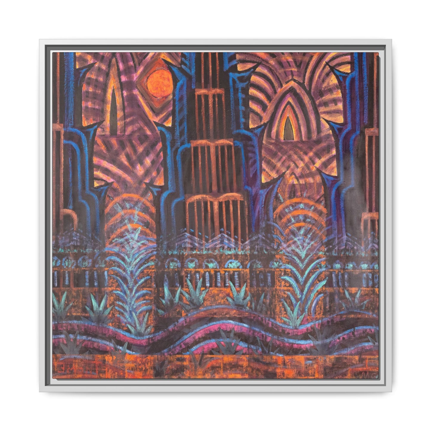 Vibrant Abstract Art