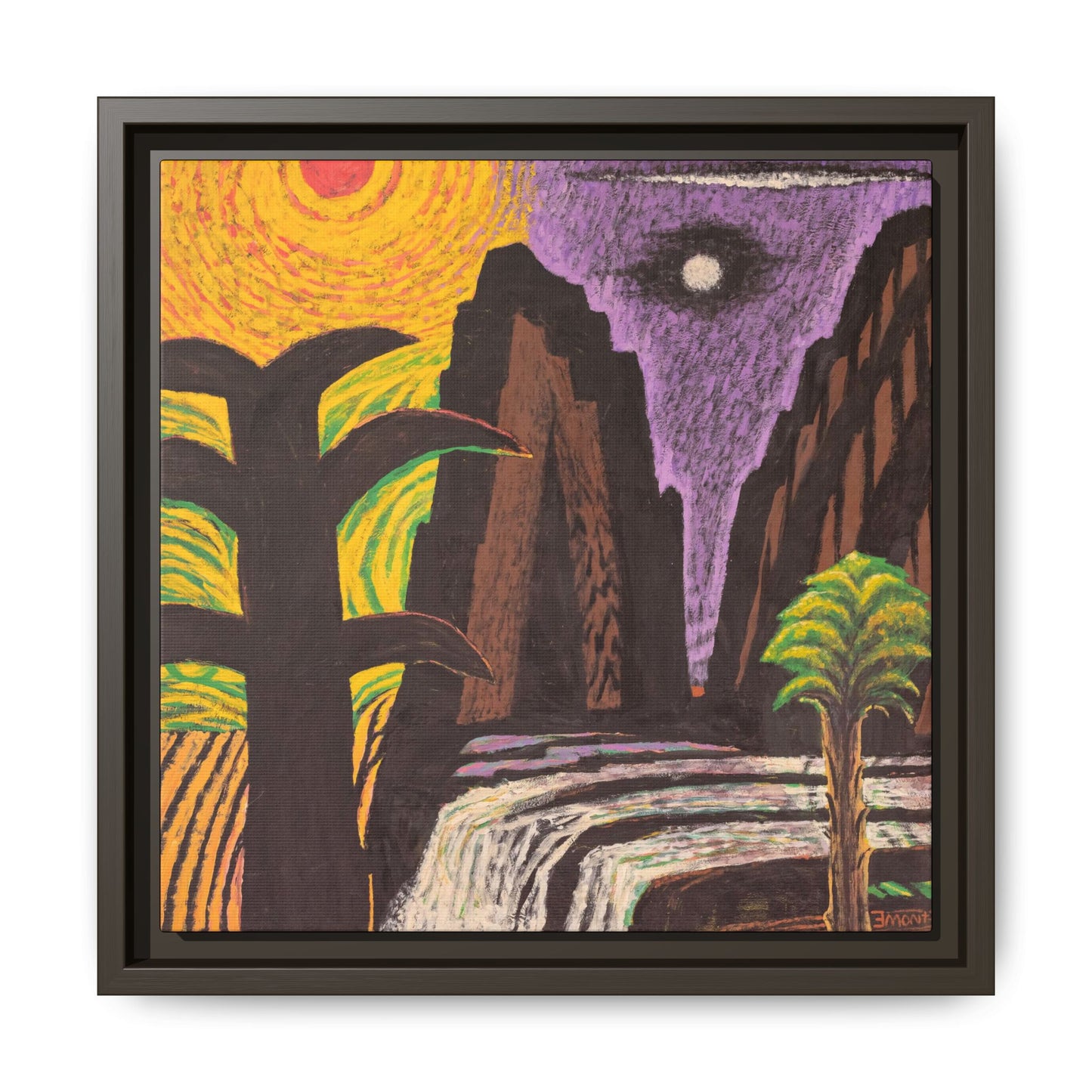 Abstract Landscape Print