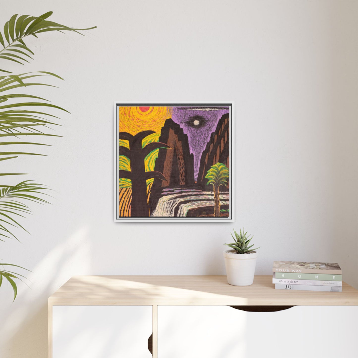Abstract Landscape Print