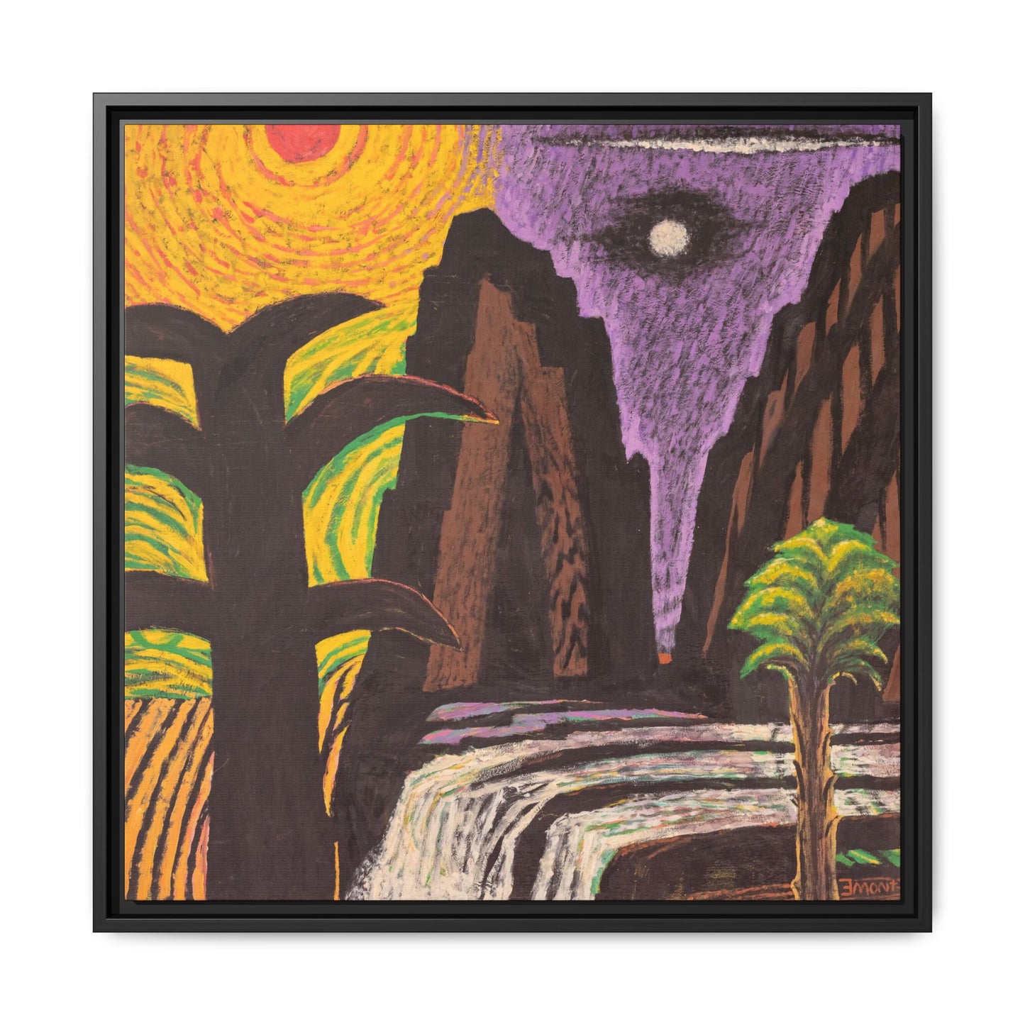 Abstract Landscape Print