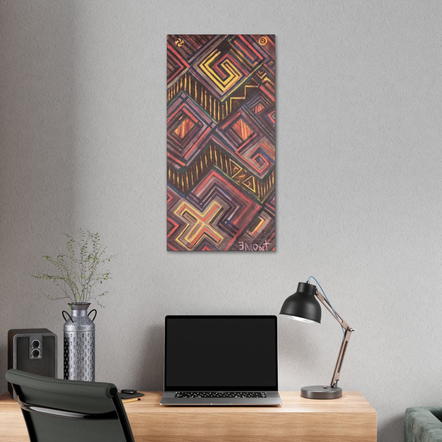 Geometric Abstract Art Print