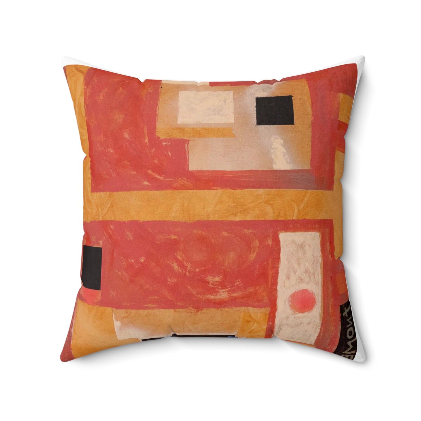 Spun Polyester Square Pillow
