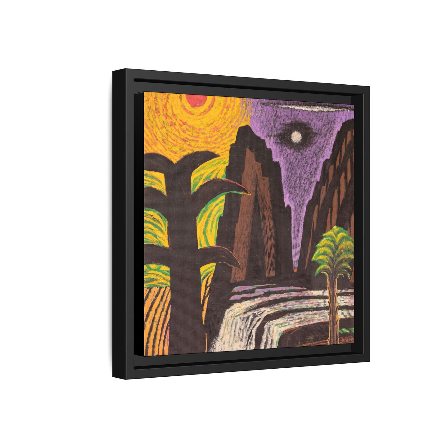 Abstract Landscape Print