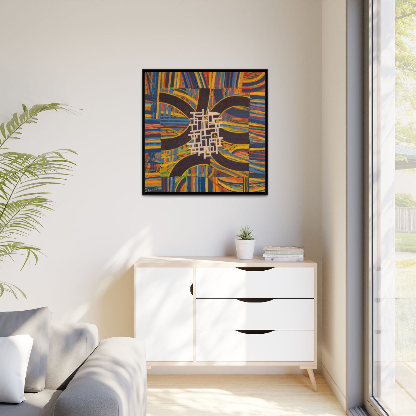 Large vibrant wall Art