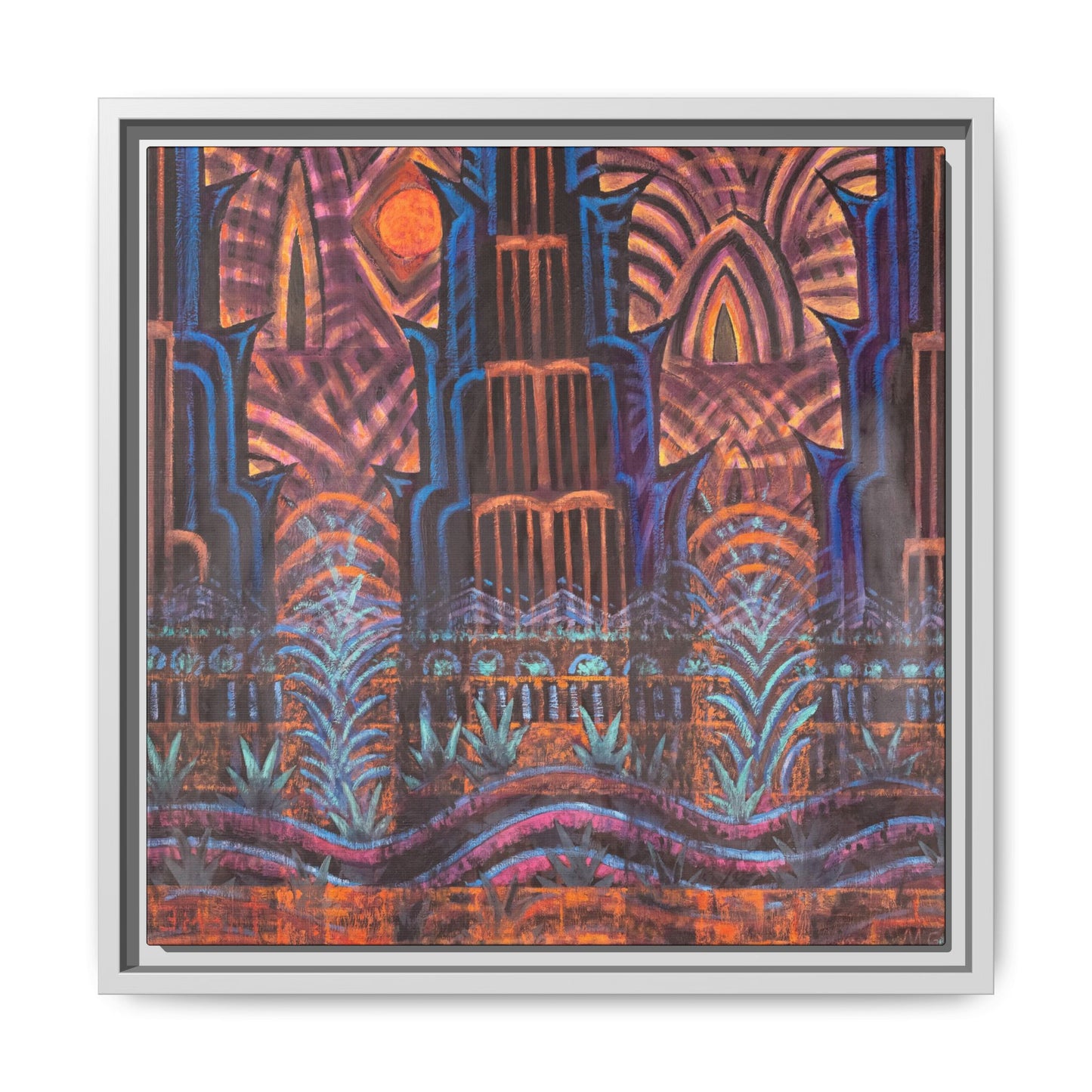 Vibrant Abstract Art