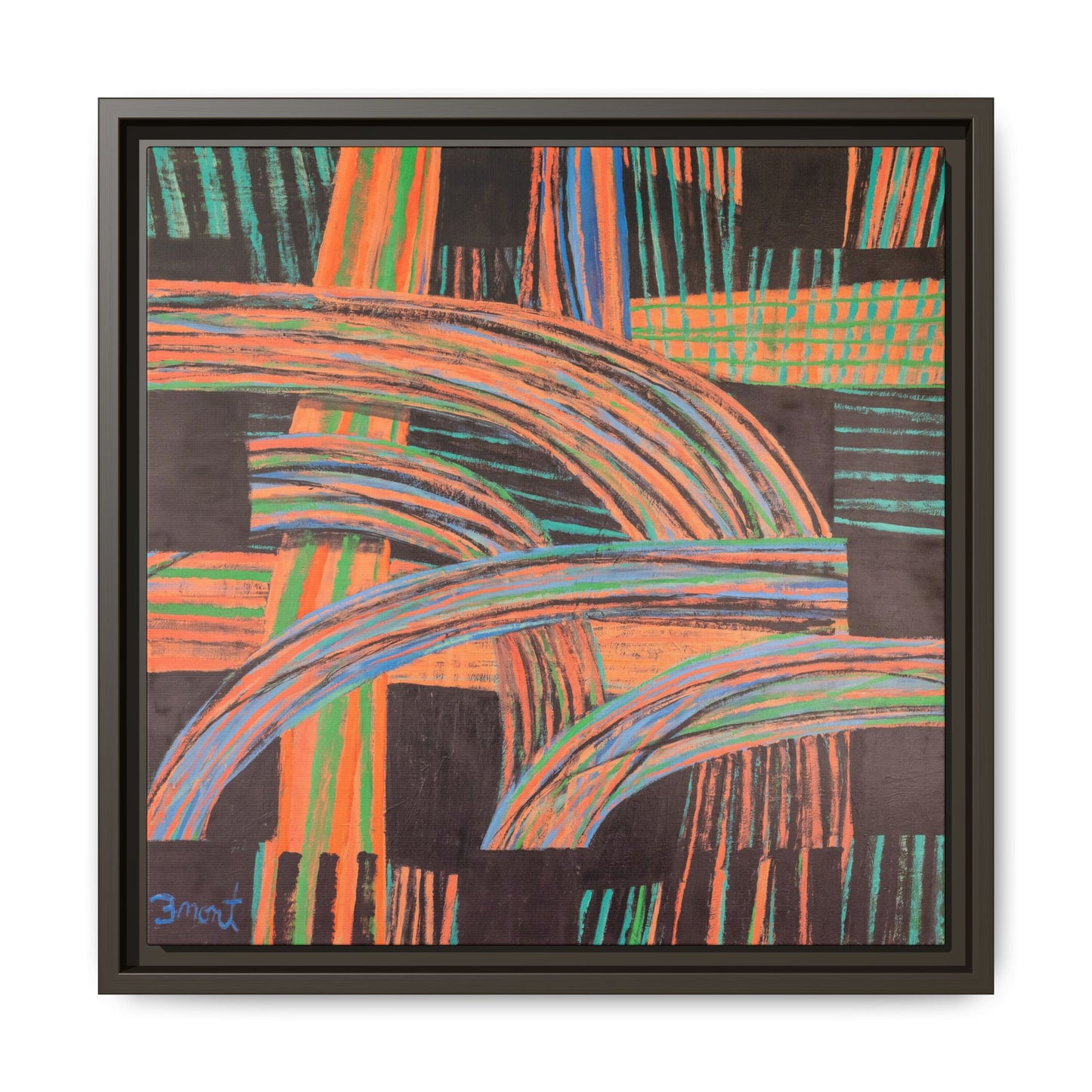 Colorful Abstract by Monte Dean