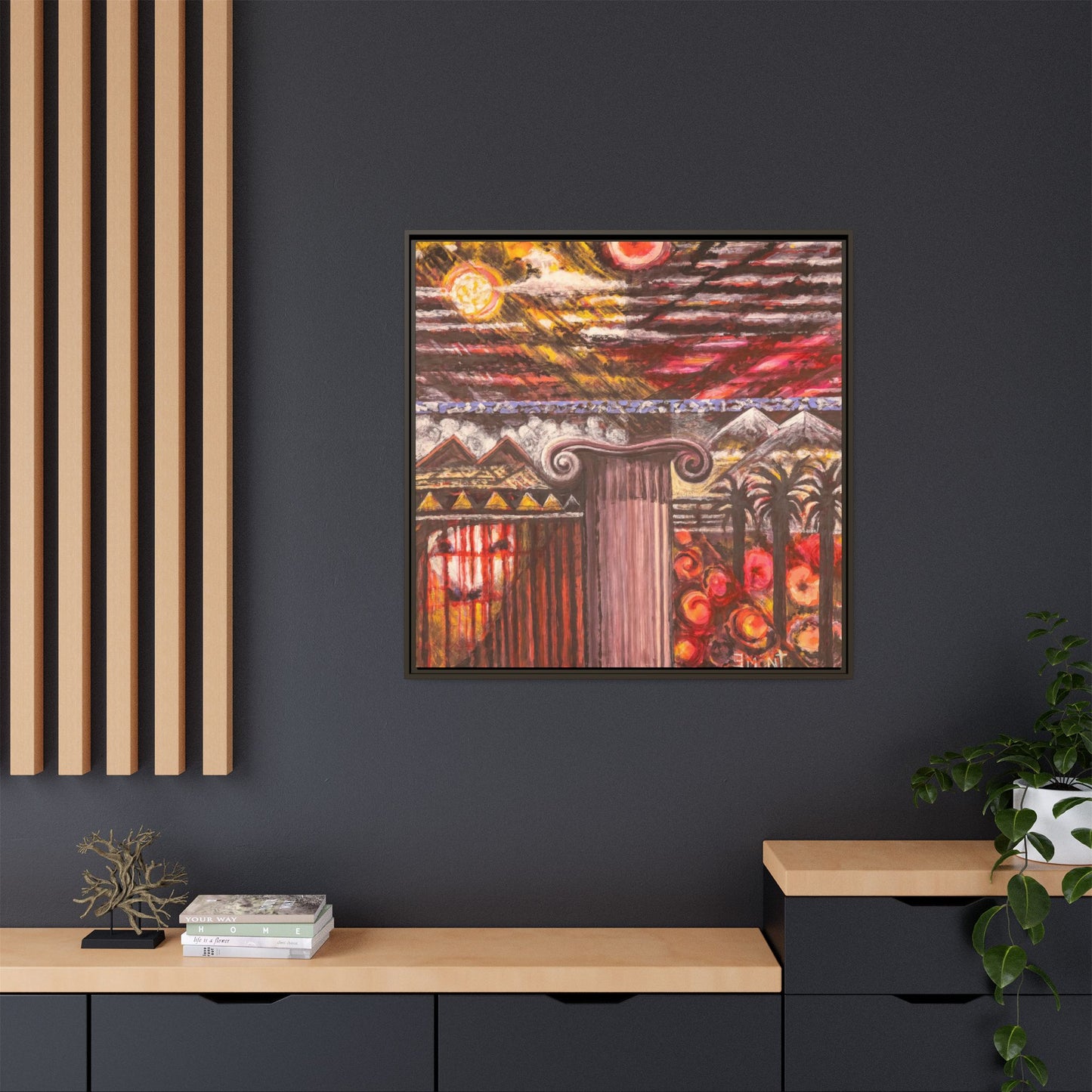 Large vibrant art for your walls