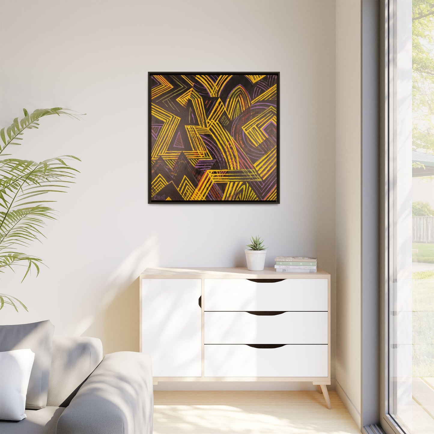 Abstract Wall Art Canvas Print