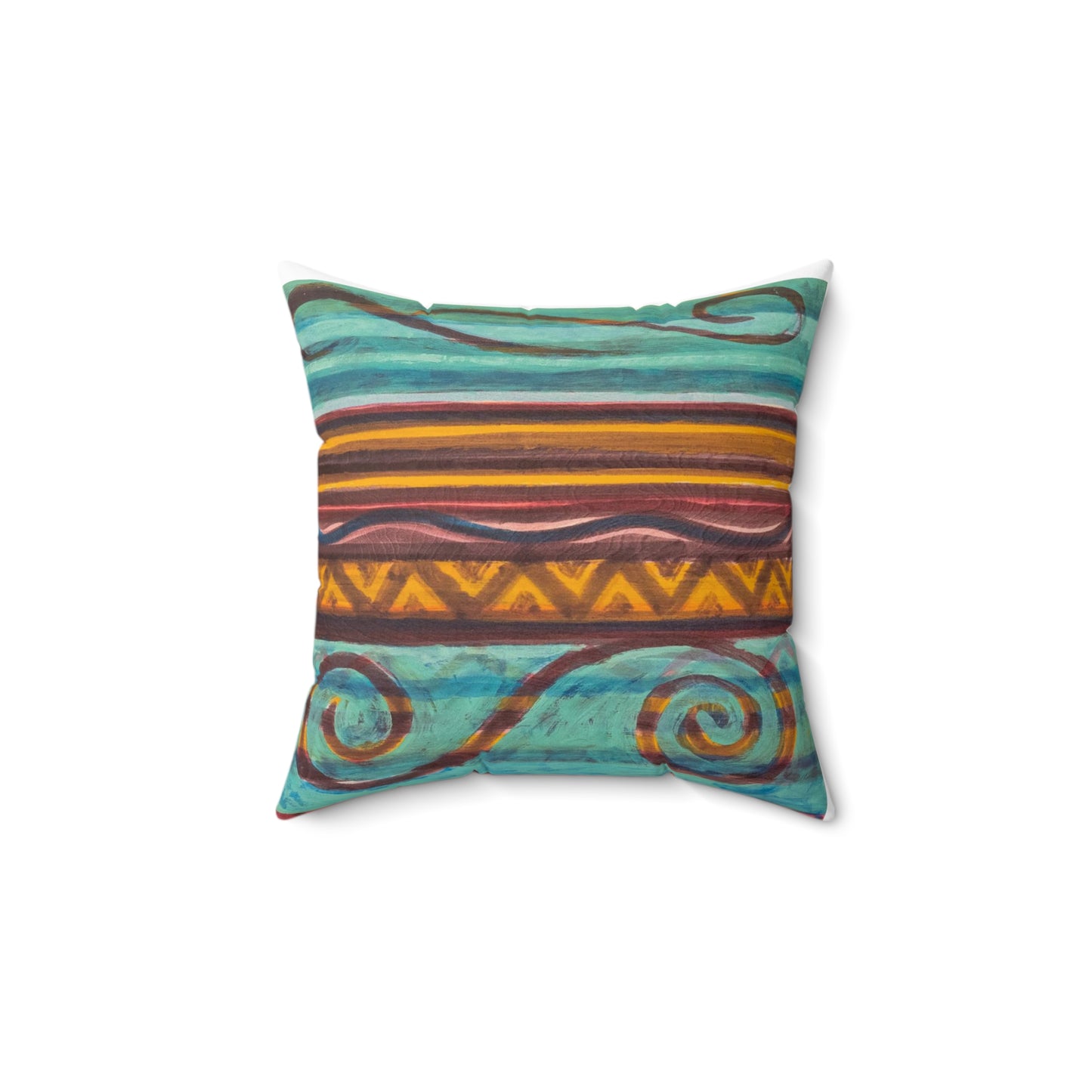 Spun Polyester Square Pillow