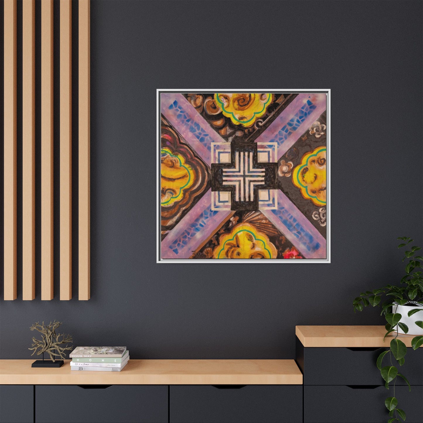 Large Colorful Vibrant Wall Art Print