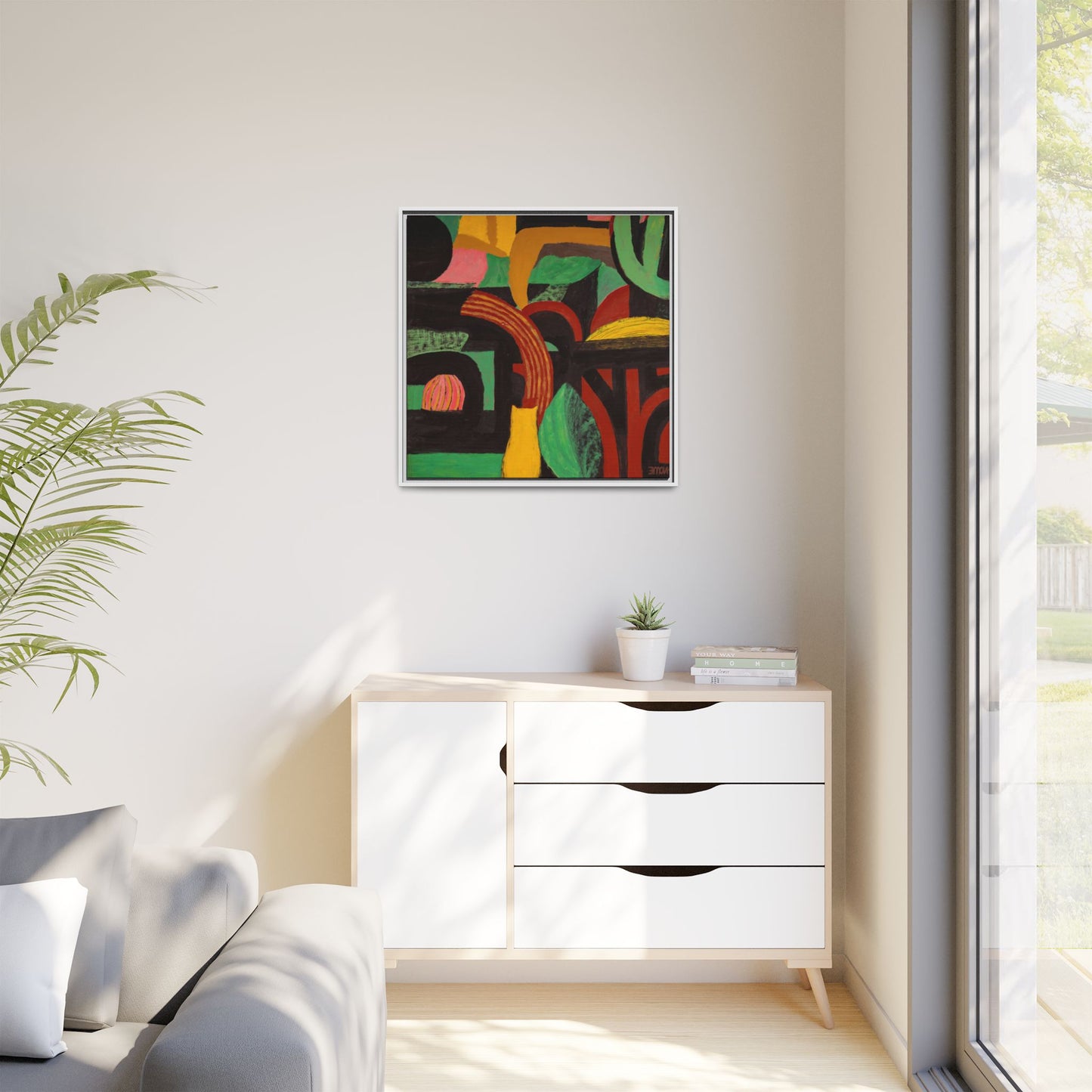 Modern painting Art Print