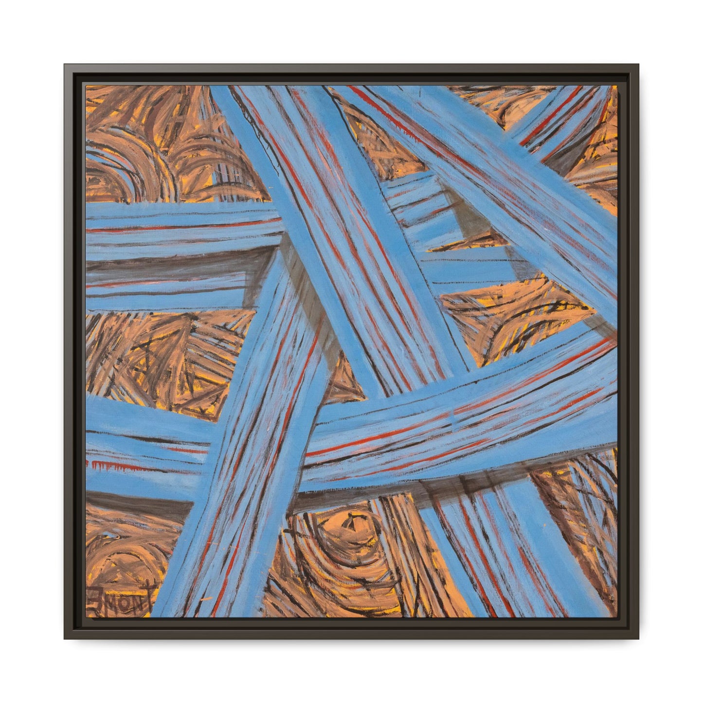 Abstract Wall Print on Canvas