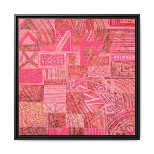 Large Abstract Print on Canvas