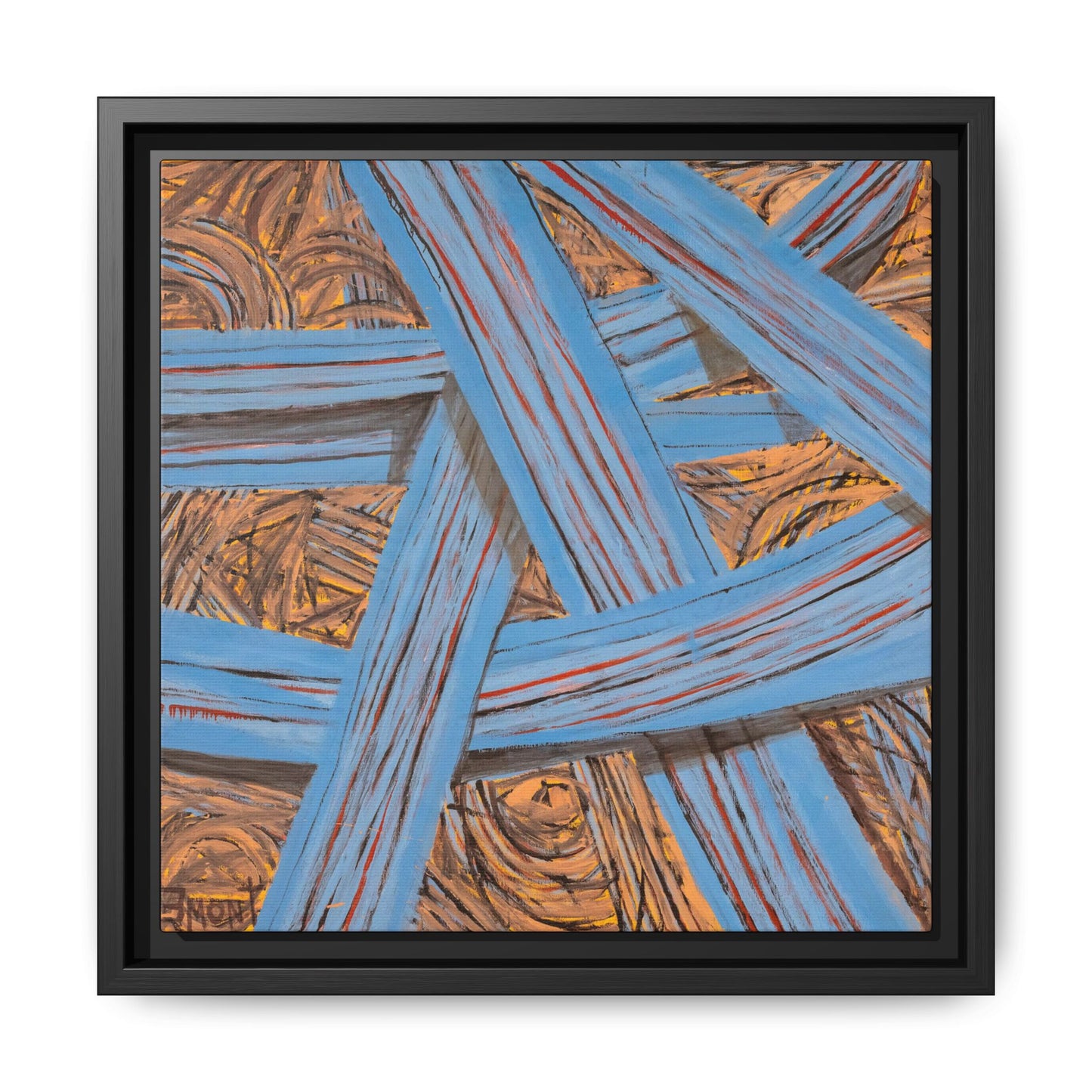 Abstract Wall Print on Canvas