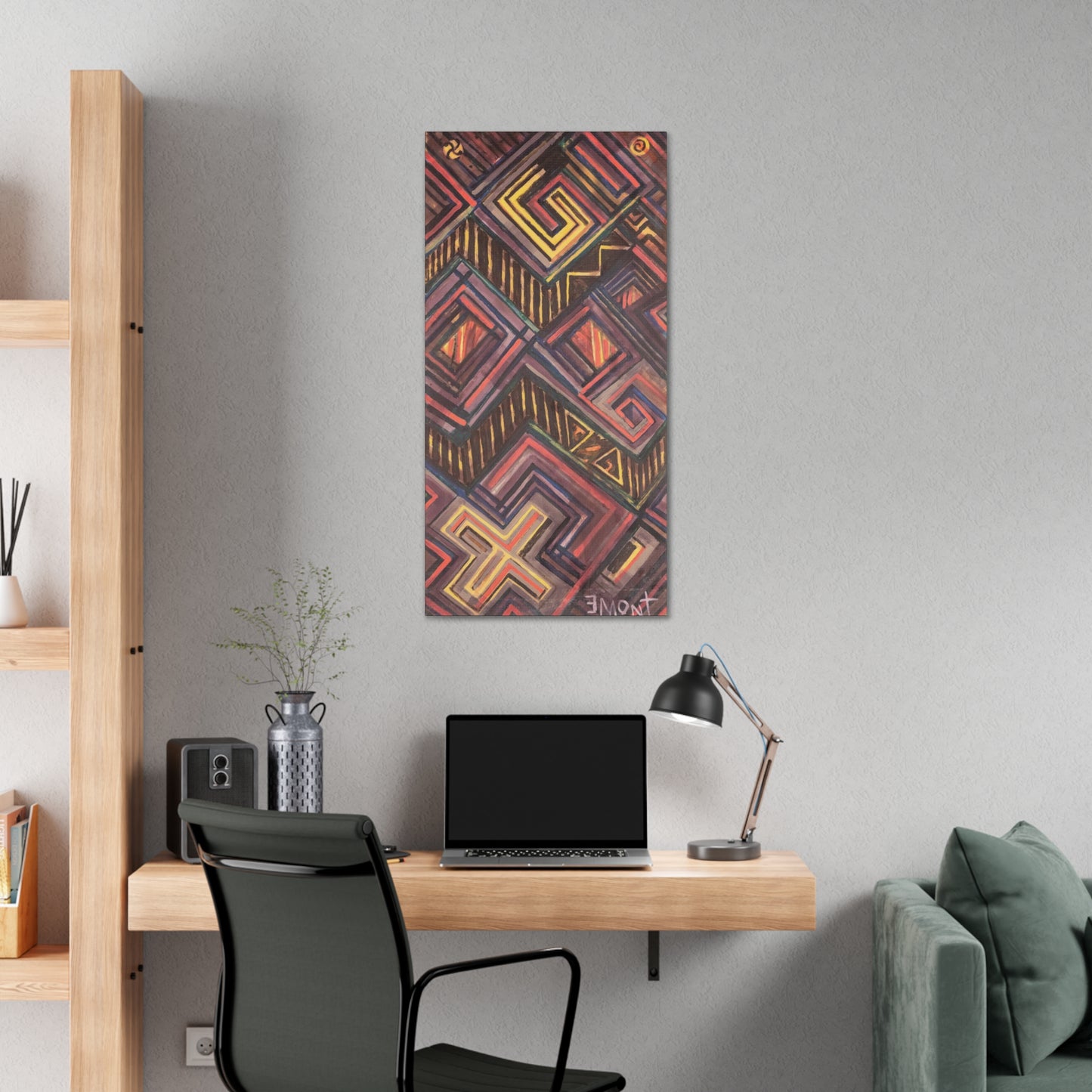 Geometric Abstract Art Print