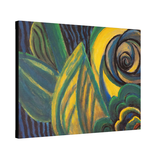 Green and Yellow Abstract