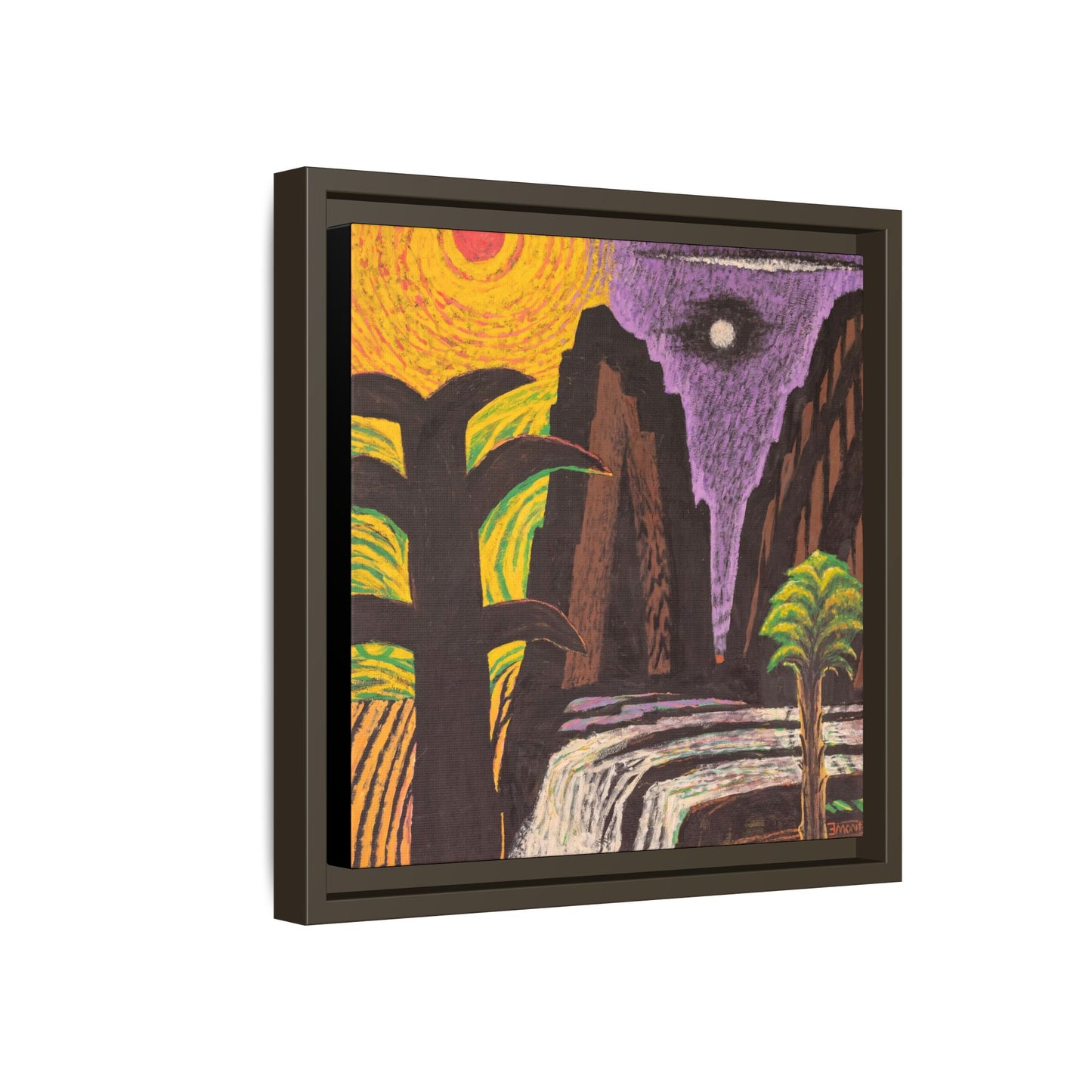 Abstract Landscape Print