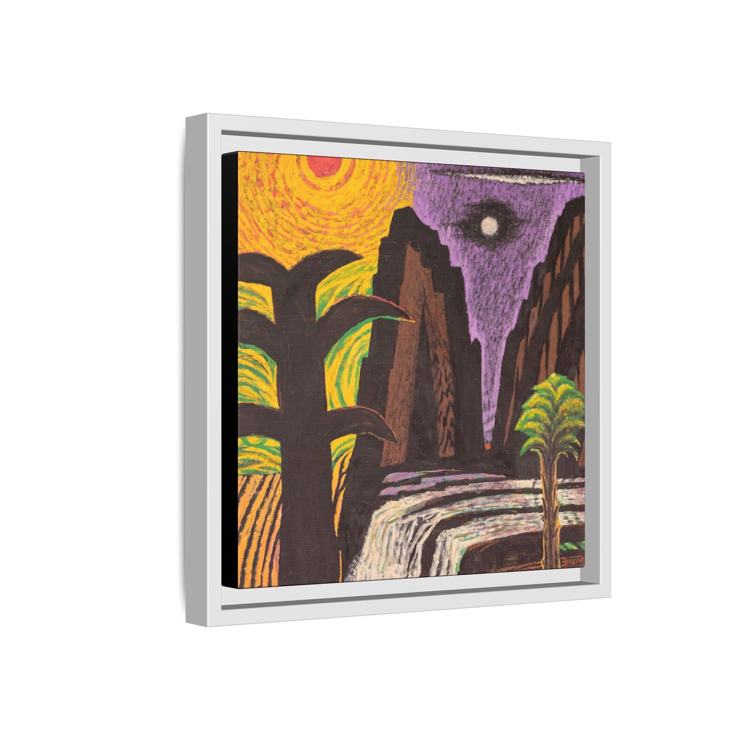 Abstract Landscape Print