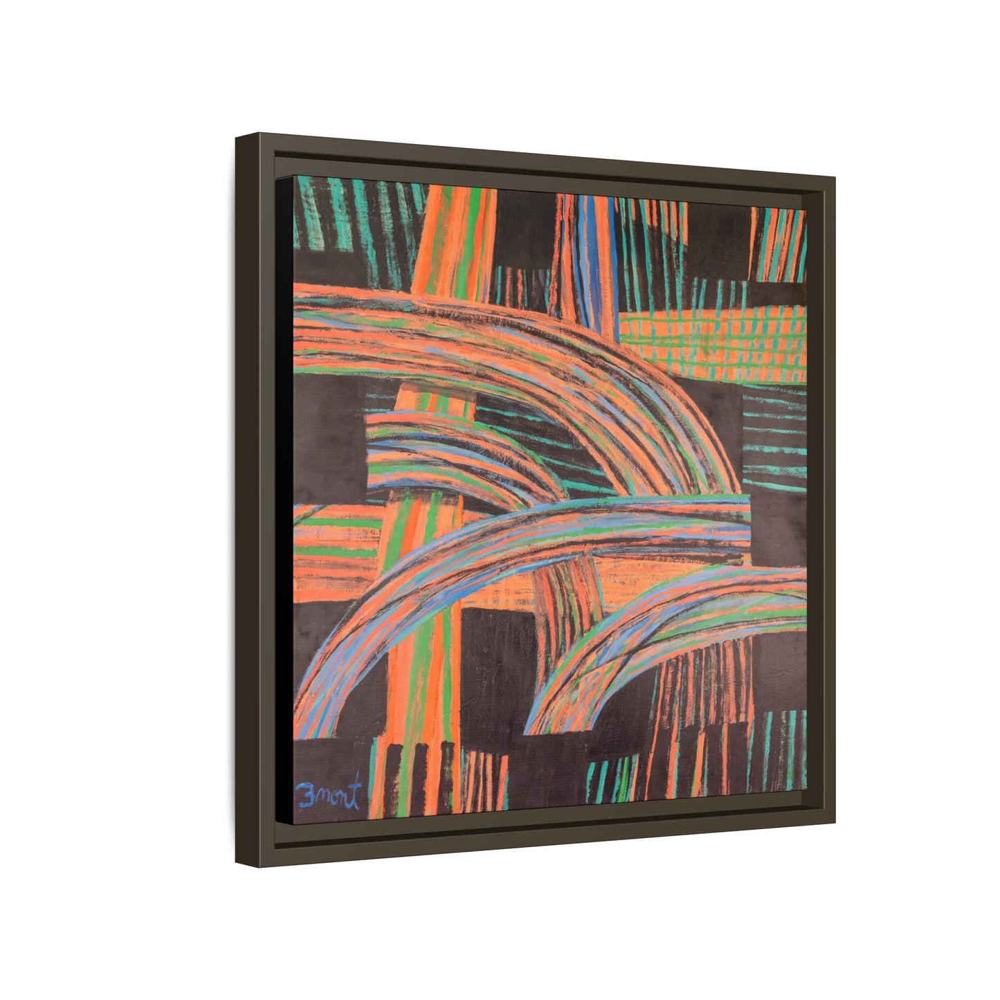 Colorful Abstract by Monte Dean