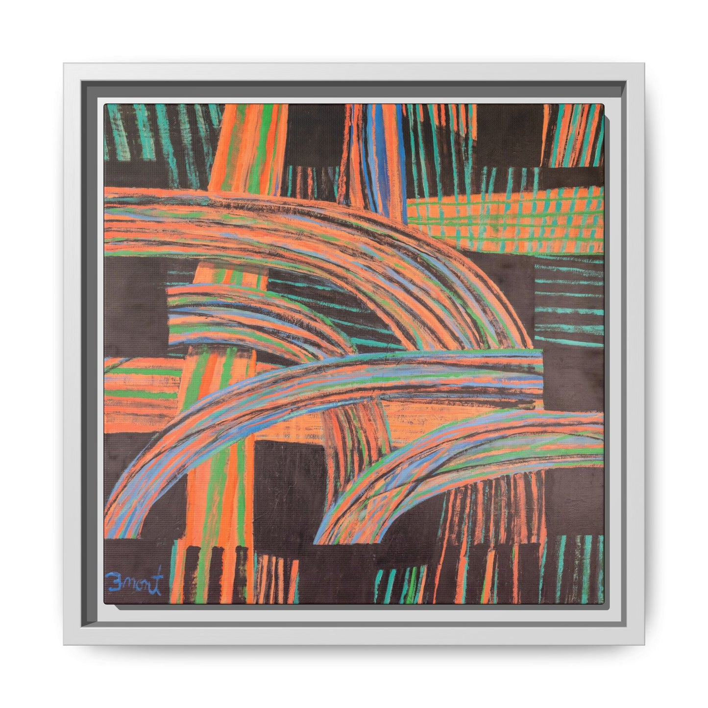 Colorful Abstract by Monte Dean