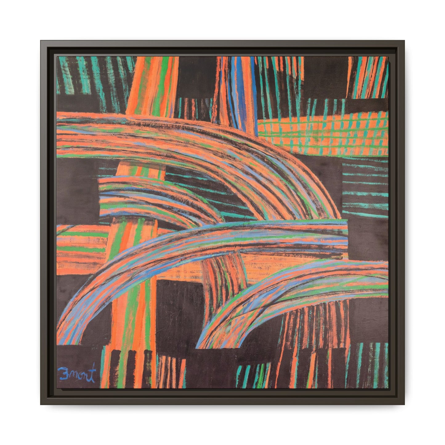 Colorful Abstract by Monte Dean