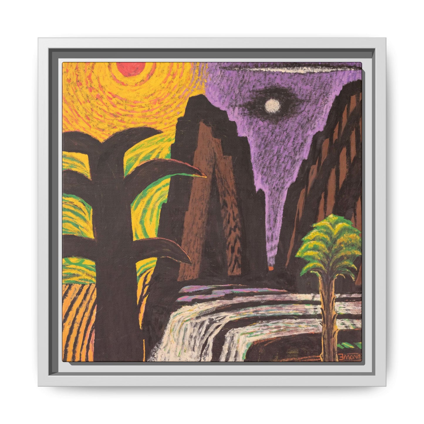 Abstract Landscape Print