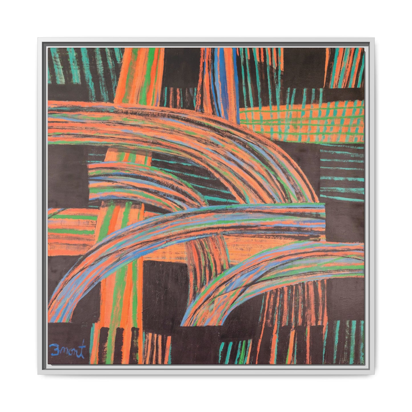 Colorful Abstract by Monte Dean