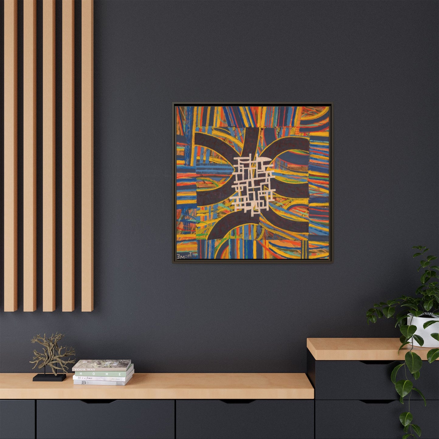 Large vibrant wall Art