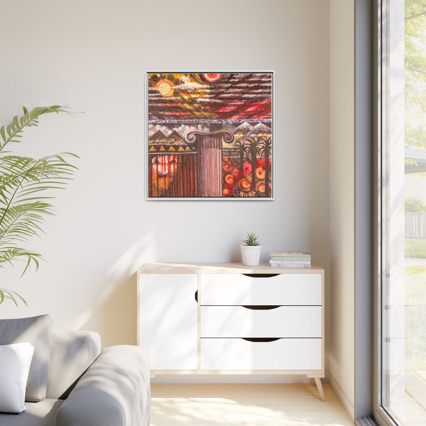 Large vibrant art for your walls