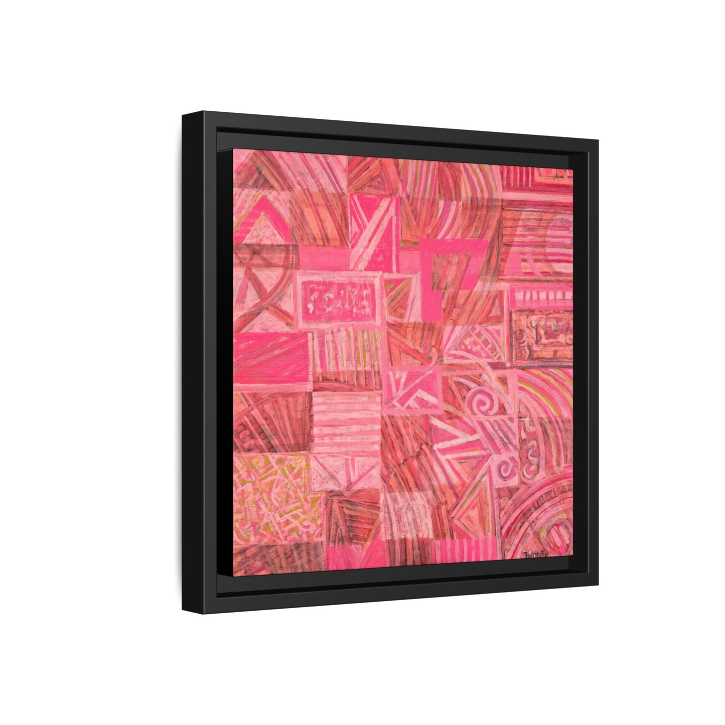 Large Abstract Print on Canvas