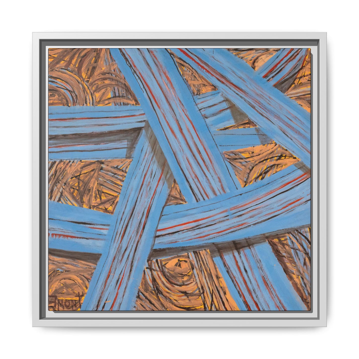 Abstract Wall Print on Canvas