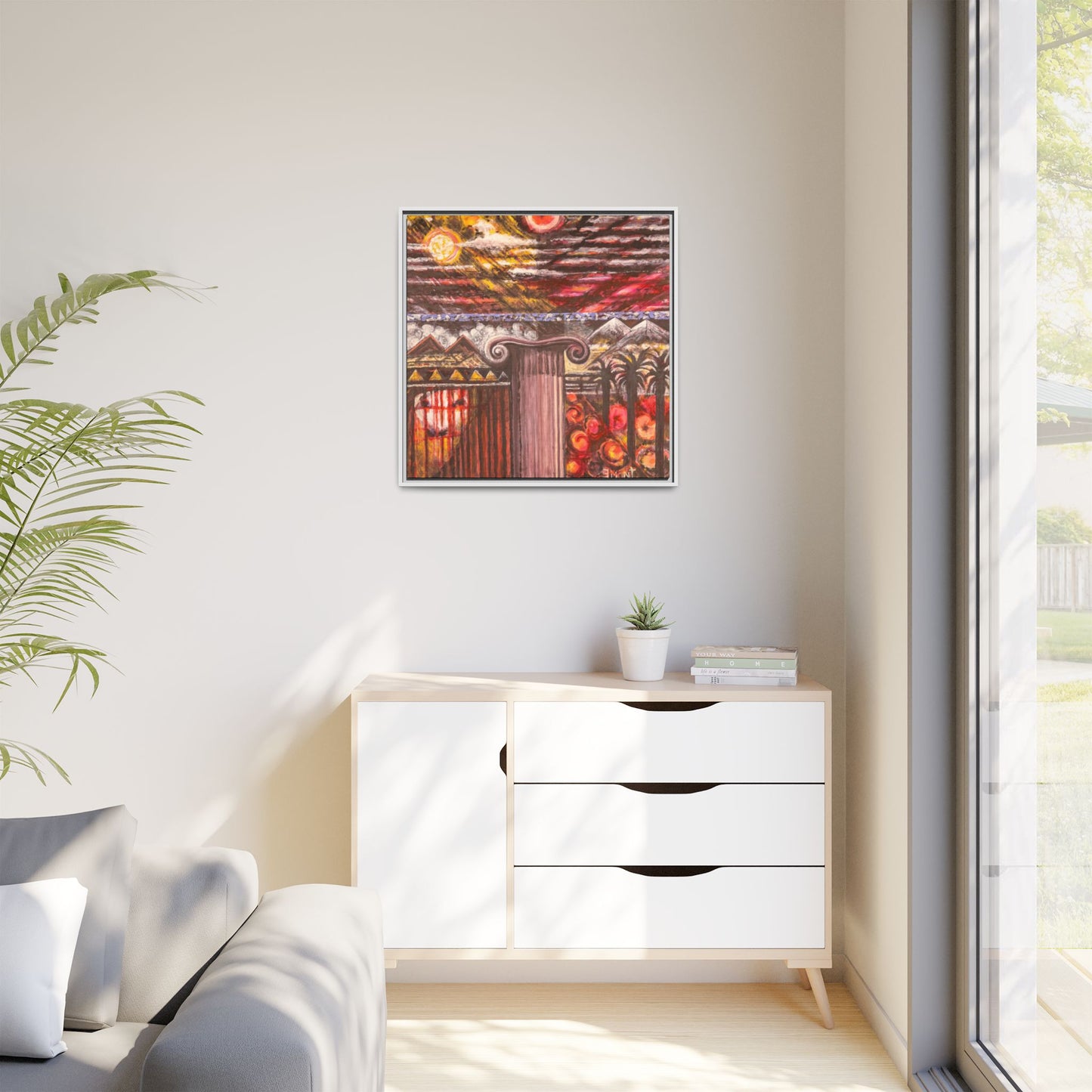 Large vibrant art for your walls