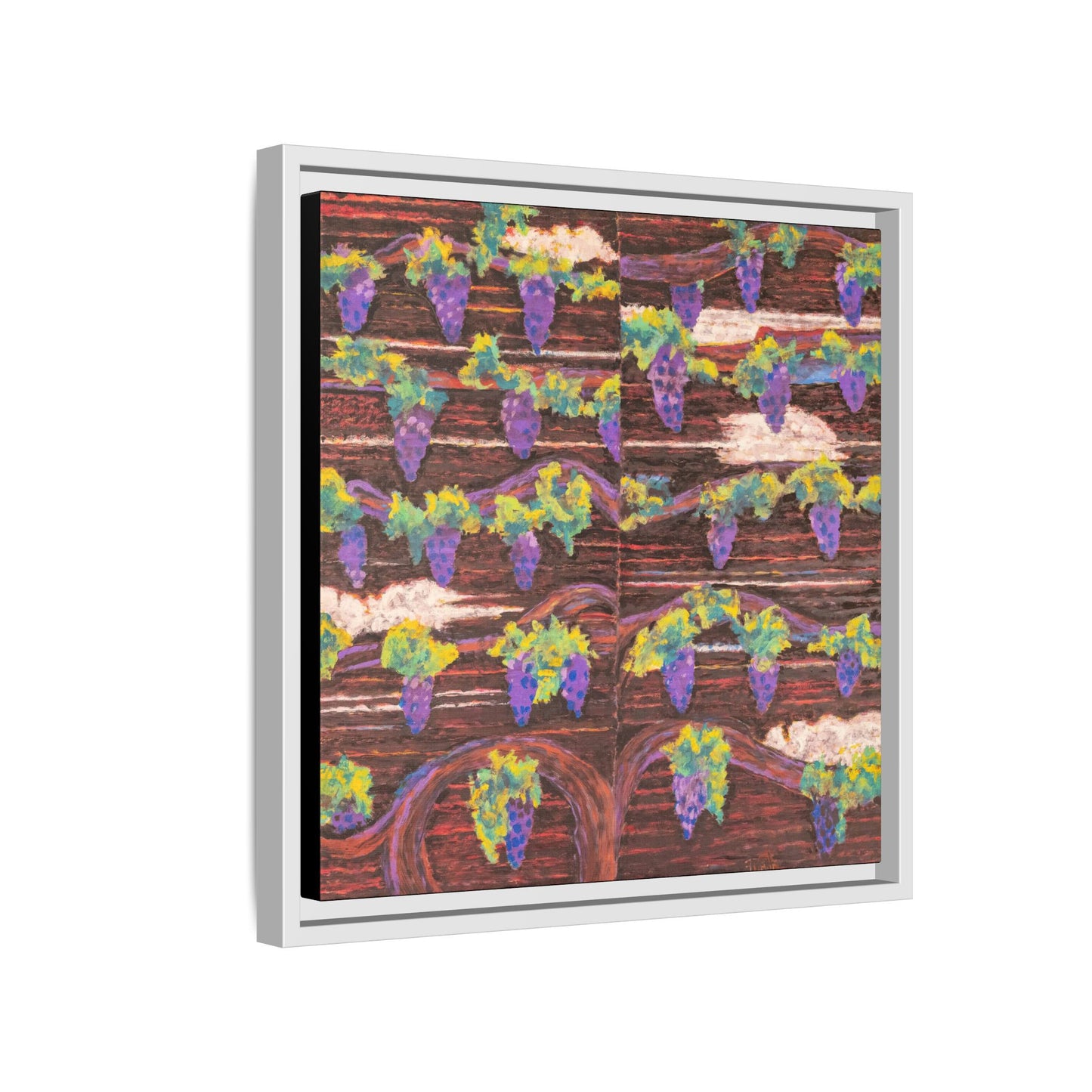 Wine Grapes Art Print