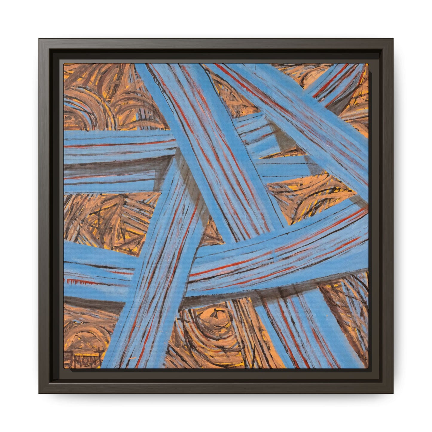 Abstract Wall Print on Canvas