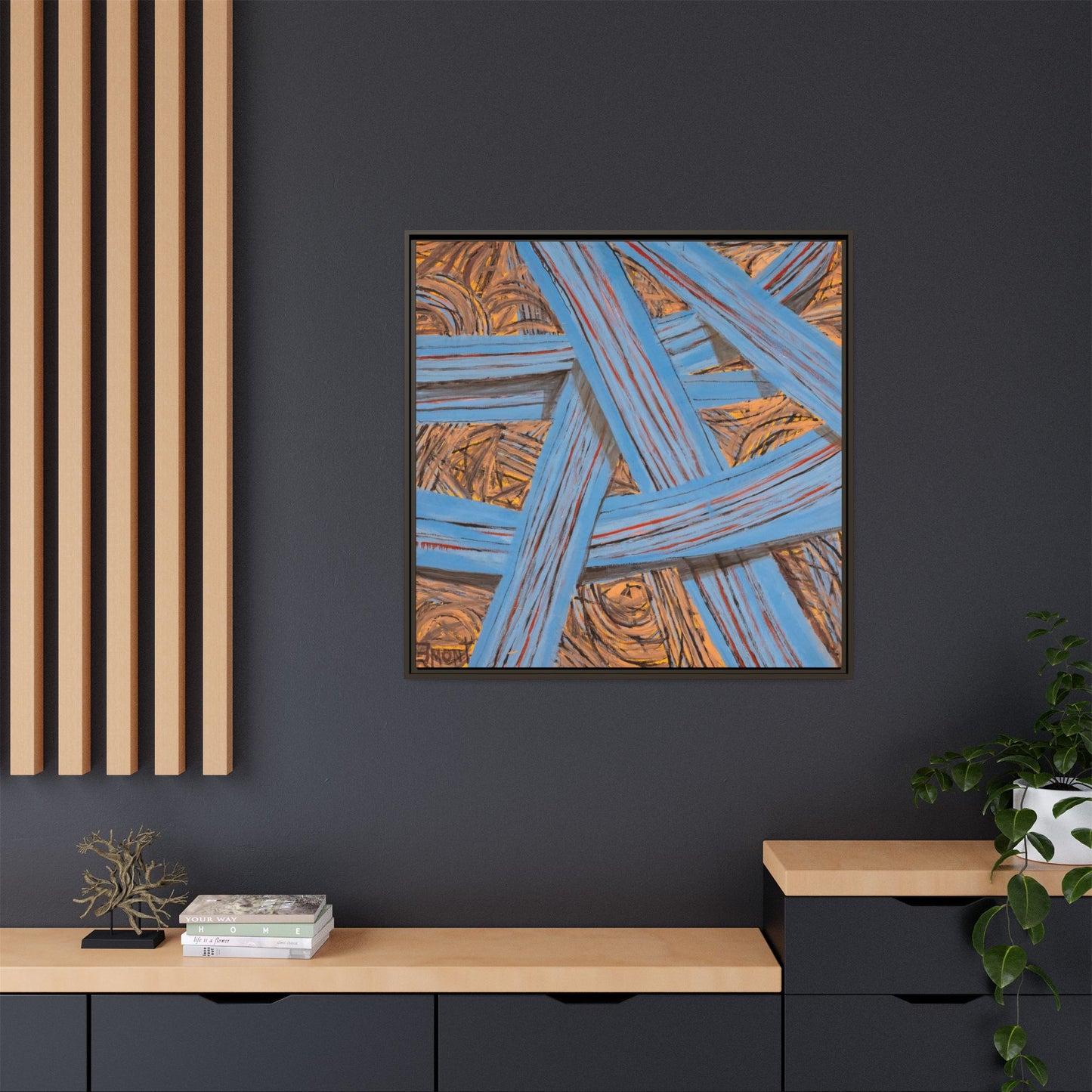 Abstract Wall Print on Canvas