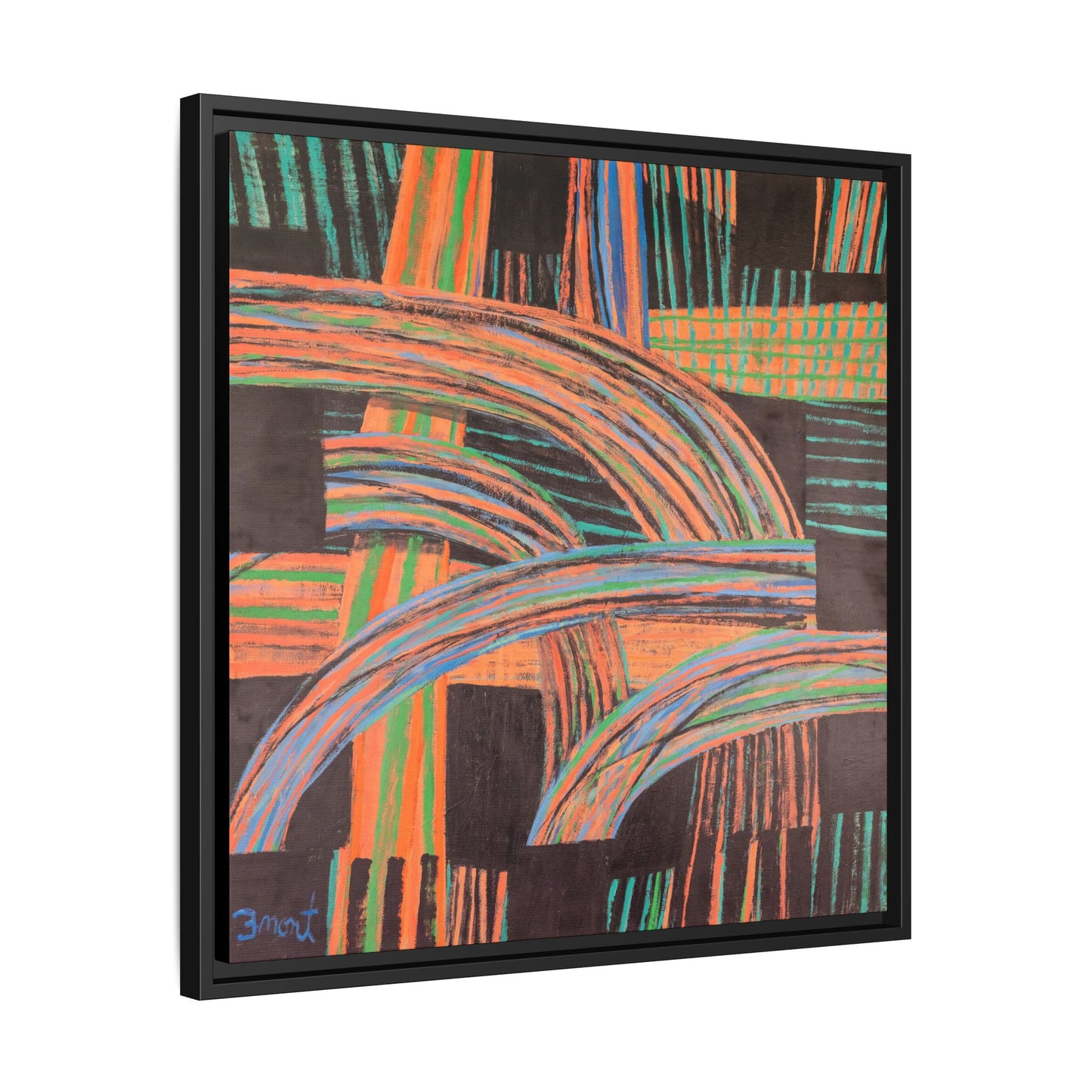 Colorful Abstract by Monte Dean