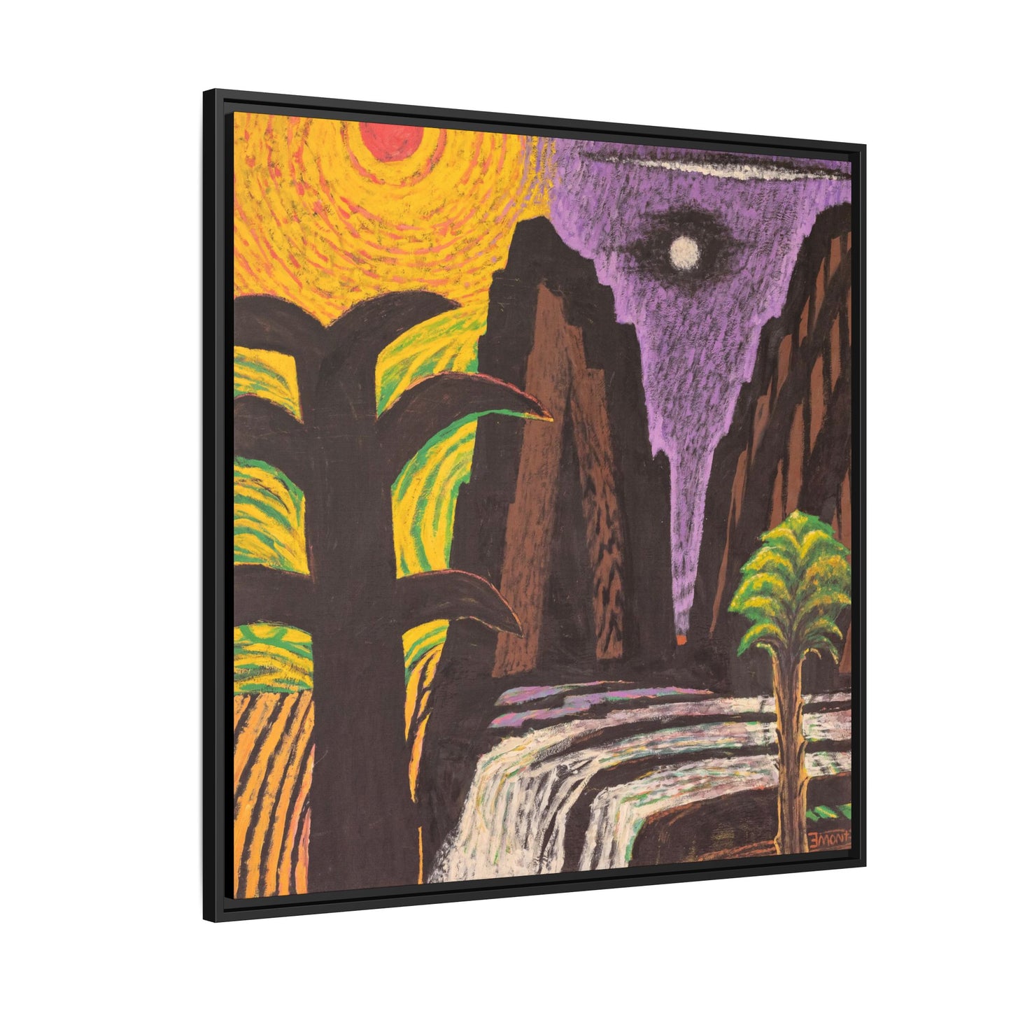 Abstract Landscape Print